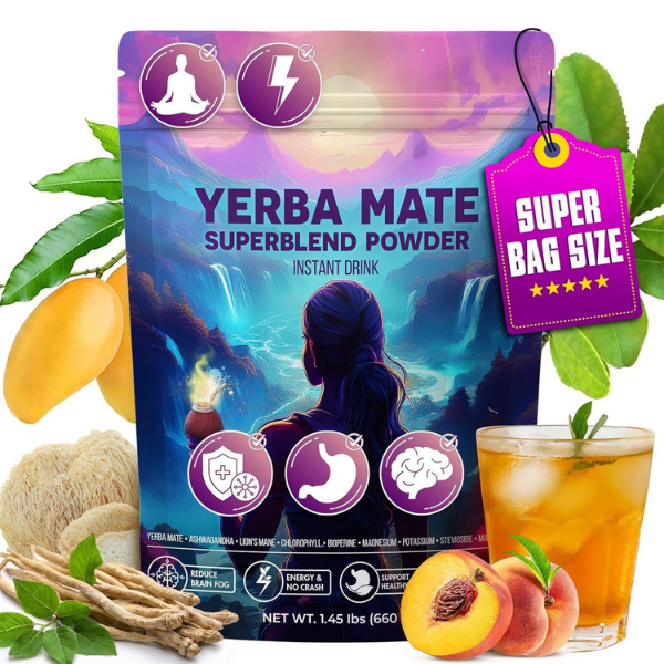 Natural Yerba Mate Tea – Boost Energy, Burn Fat, Feel Light