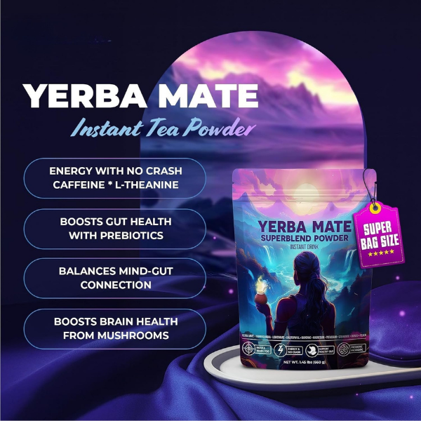 Natural Yerba Mate Tea – Boost Energy, Burn Fat, Feel Light