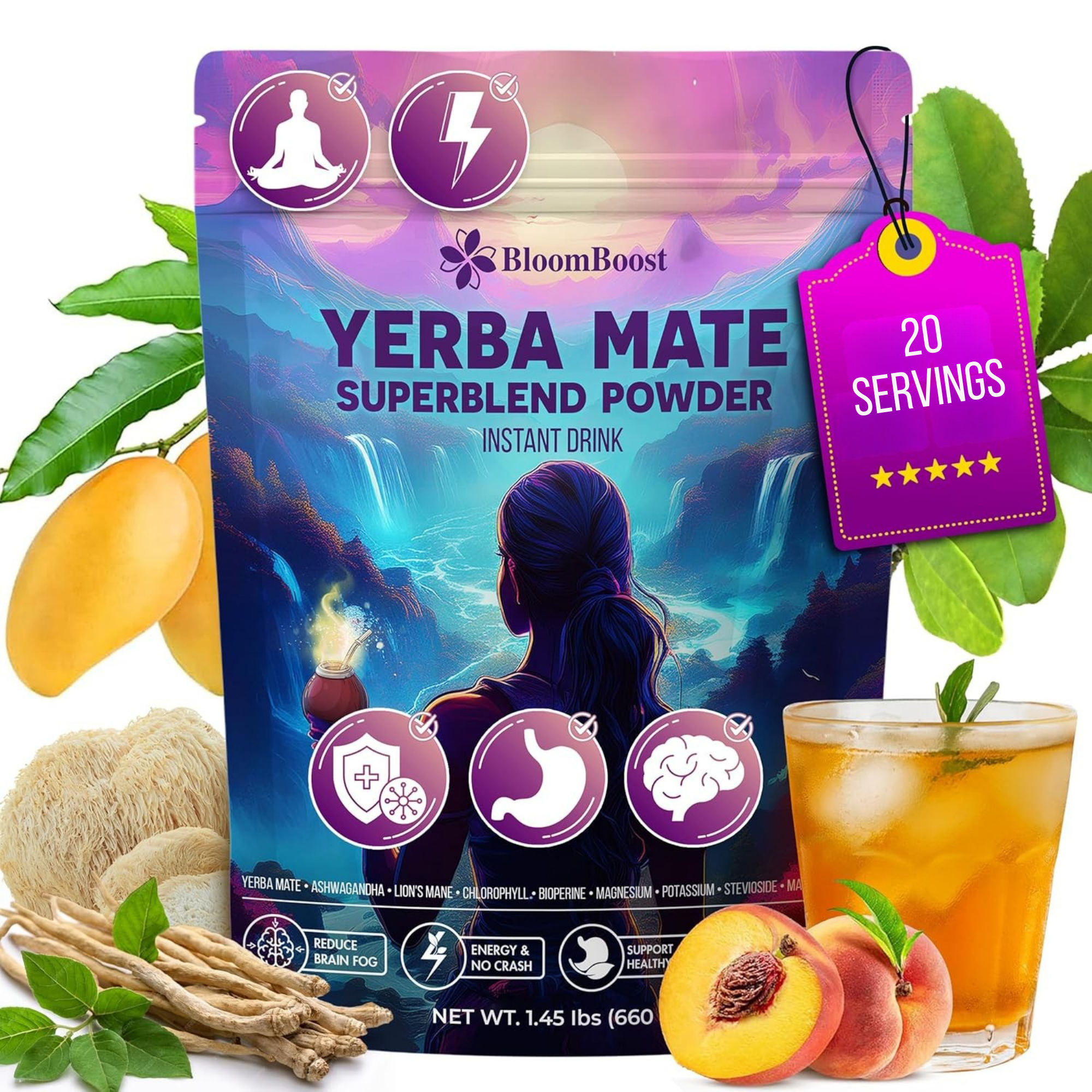 Natural Yerba Mate Tea – Boost Energy, Burn Fat, Feel Light